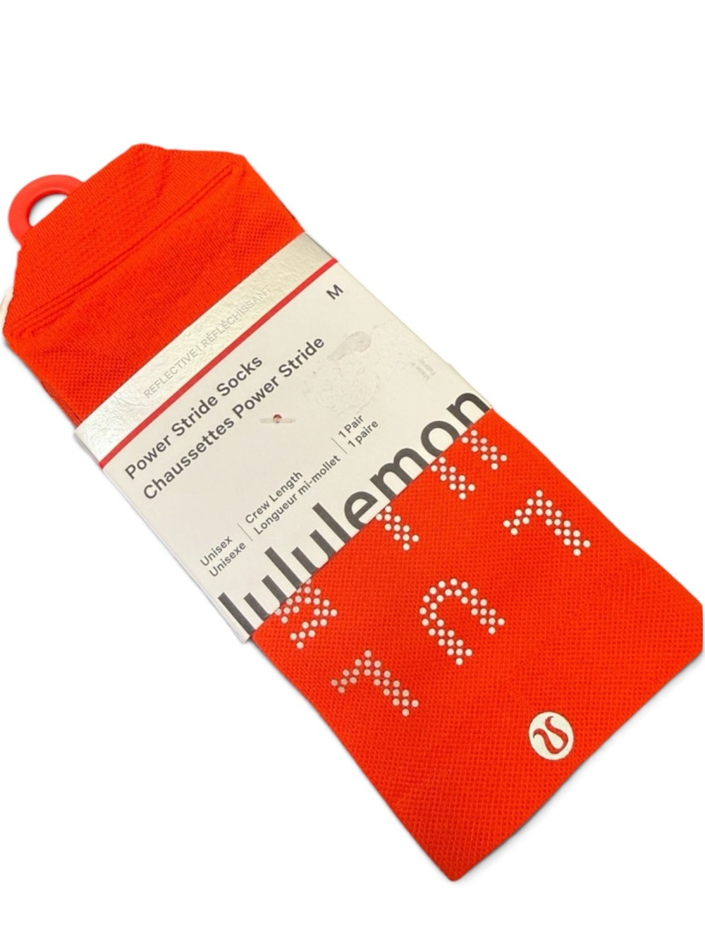 lululemon athletica Power Stride Crew Socks - Red